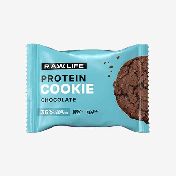 R.A.W.LIFE Cookie Protein "Шоколад"